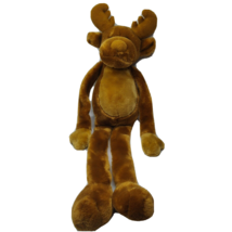 Fancy Zoo Hanging Moose Plush Stuffed Animal Long Arm &amp; Legs Hook and Lo... - £18.19 GBP