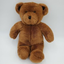 Build a Bear 15&quot; Dark Brown Plush Teddy Bear w/ Black inside Ears, soft nose - £11.90 GBP