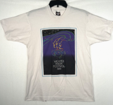 VTG 1989 Wichita River Festival T Shirt Screen Stars Single Stitch SS Si... - $15.90