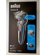 Braun Series 5 5018s Wet &amp; Dry Electric Shaver - Blue 5018 S Black NEW - £31.04 GBP