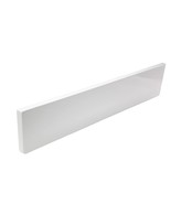 Design House 550905 Cultured Marble Side Splash, 22-in, Solid White Vanity - $39.59