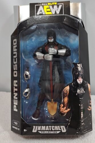 AEW UNMATCHED COLLECTION SERIES 8 #63 PENTA OSCURO JAZWARES WRESTLING FIGURE NEW - $19.24