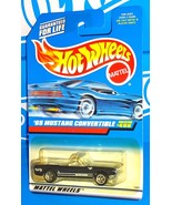 Hot Wheels 1998 Mainline Release #455 &#39;65 Mustang Convertible Dark Blue ... - £2.36 GBP