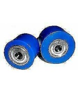 FIR BLUE TOP &amp; BOTTOM CHAIN ROLLER SET 32mm &amp; 38mm YAMAHA YZ125 2002 - 2004 - $32.52