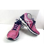 ASICS Sneakers Women 11M Gel GT 2000 Running Shoes Blue Pink Athletic T656N - $37.78 CAD