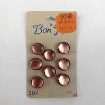 Bon Ton 8 Buttons Size 18 (7/16&quot;) Japan 237 Vtg Glossy - $8.90