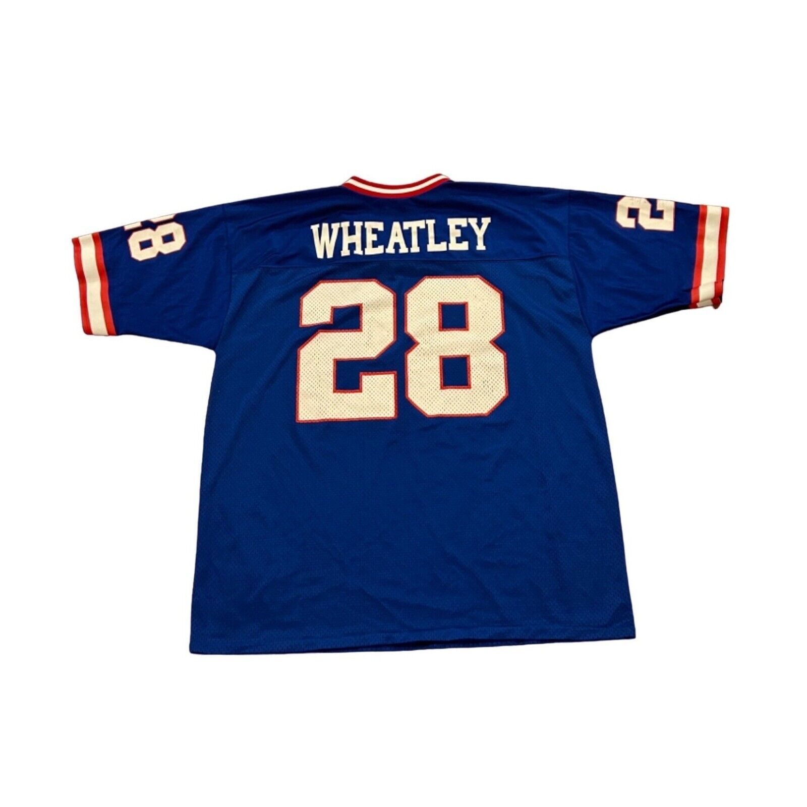 Primary image for Vintage 1990's New York Giants Tyrone Wheatley #28 Logo Athletic NFL Jersey L