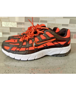 New w Box Nike P-6000 Hyper Crimson / Black-White Mens sz 9.5 Orange Halloween! - $1,258.91 MXN