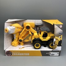 Power Drivers Builders: Excavator Remote Control Toy Truck Construction New - £20.57 GBP