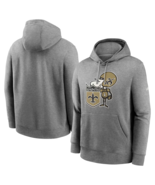 New Orleans Saints Hoodie Mens 3XL HEATHER Gray Nike Football NFL Sport - $67.95 CAD