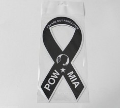 You Are Not Forgotten Pow Mia Ribbon Magnet Approx 8 Inches - £4.49 GBP