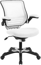 In Black With Flip-Up Arms In White, The Modway Edge Mesh Back And Seat Office - £146.99 GBP