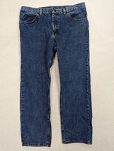 Lee Mens Jeans Size 38x30 Cotton Blue - £13.21 GBP