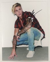 Justin Bieber Signed Autographed Glossy 8x10 Photo - COA Card - $90.99