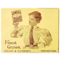Chase &amp; Sanborn Coffee Mocha Java 1897 Advertisement Victorian Beverage ... - $10.00