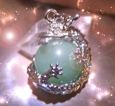 HAUNTED DRAGON NECKLACE JADE TOUCH OF ULTIMATE LUCK  HIGHEST LIGHT MAGIC image 2