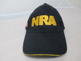 Men’s NRA hat cap Guns Ammo NRA Rifles Rifle Black Gold  American flag - £7.76 GBP