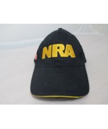 Men’s NRA hat cap Guns Ammo NRA Rifles Rifle Black Gold  American flag - £7.77 GBP