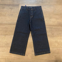 G-Jon Denim Capri Jeans ~ Sz 7 ~ Blue ~ High Rise ~  22&quot; Inseam ~ Wide Leg - £17.68 GBP