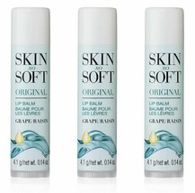 Avon (3) Skin So Soft Original Lip Balm Chapstick FREE SHIPPING! - £10.19 GBP