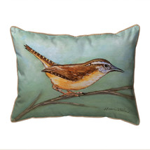 Betsy Drake Wren Extra Large Zippered Pillow 20x24 - £48.89 GBP