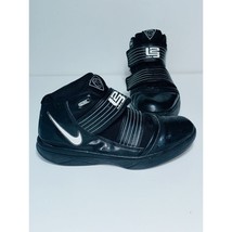 Vintage Nike Zoom Lebron Soldier 3 James Black Anthracite Stealth Mens 10.5 Rare - £58.02 GBP