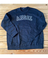 shein NWOT women’s angel sweatshirt Size L black H12 - £8.51 GBP