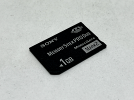 Original Sony 1GB Memory Stick Pro Duo Mark 2 for PSP and Sony Cameras  - £10.16 GBP