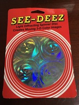 See-Deez Light Diffracting Spinner Disc (Vintage )RARE #1-VERY RARE-SHIP... - £62.18 GBP