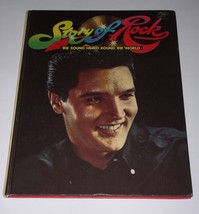Elvis Presley Story Of Rock Harbound Book Vintage 1974 - £19.53 GBP