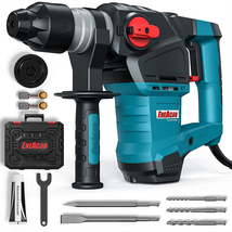 Heavy Duty Rotary Hammer Drill, Safety Clutch 3 Functions with Vibration Control - £168.35 GBP