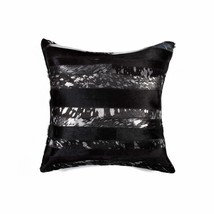 18" X 18" X 5" Black And Silver  Pillow - $2,485.43 MXN