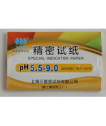 1 Pack / 80 strips of pH 5.5-9.0 Special Indicator Paper test Lab Water ... - $4.39