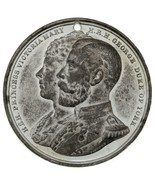 1893 Gran Bretagna Prince George E Principessa Mary Matrimonio Medaglione - €40,42 EUR