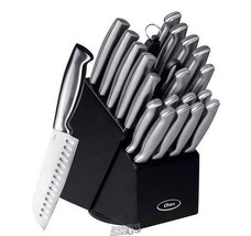Oster 22-Pc. Knife Block Set Stainless Steel - £60.93 GBP