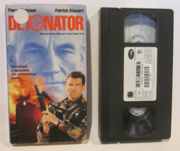 Detonator VHS 1992 Pierce Brosnan Patrick Stewart - £6.14 GBP