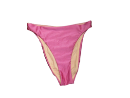 J. Crew Pale Magenta High Rise Cheeky Fit Bikini Swim Bottom Size XXS - £10.27 GBP