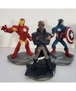 Nick Fury, Iron Man, Capt. America Disney Infinity 2.0 Marvel Avengers N... - £14.22 GBP
