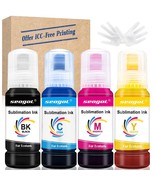 400Ml Sublimation Ink For Ecotank Supertank Inkjet Printers Et-2720 Et-3... - £26.70 GBP