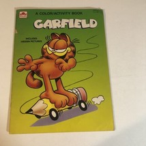 Garfield Coloring And Activity Book Vintage 1978 - £7.09 GBP