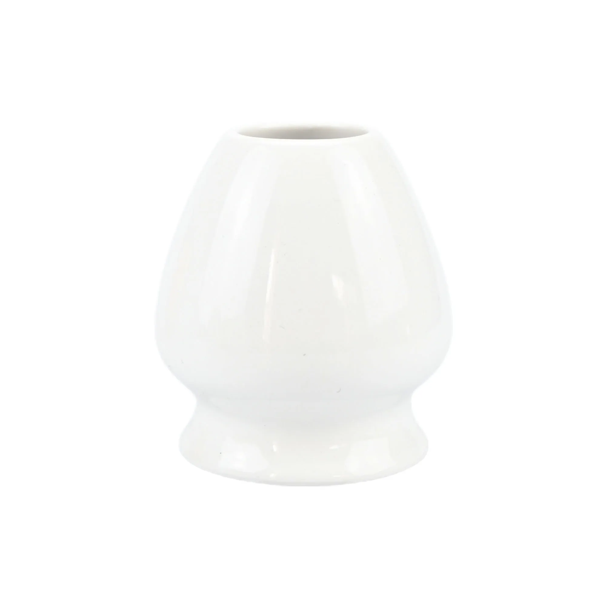 1PCS Ceramic Matcha Green Tea Chasen Holder Stand Bowl Bamboo Whisk White - $8.51 CAD