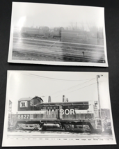 2 Diff Indiana Harbor Belt Railroad IHB #8827 NW2 Electromotive Train Photos - £11.71 GBP