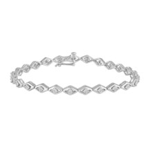 1/5CT TW Diamond Tennis Bracelet in Sterling Silver by Fifth and Fine - £55.35 GBP