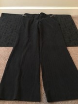 Sharagano Women&#39;s Pinstripe Dress Pants Slacks Size 8  - $39.77