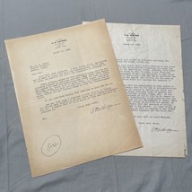 Beaumont Texas Letters A. M. Huffman Law office 1935 To State Representa... - $601.51 MXN