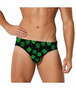 Mondxflaur Shamrock Swim Briefs Sexy Swimming Trunks Quick Dry Soft Athl... - $374.21 MXN