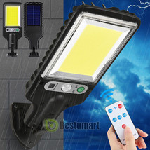 900000Lm Led Solar Street Light Dusk To Dawn Area Road Lamp Security Flo... - £24.20 GBP