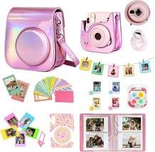 Wogozan For Fujifilm Instax Mini 11 Instant Film Camera Case And, Magic Pink - $37.99