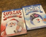 Frosty the Snowman &amp; Santa Clause Blu-ray Disc, 2015, 45th Anniversary New - $11.88