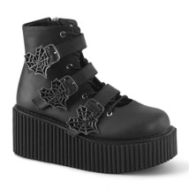 FINAL SALE DEMONIA CREEPER-260 3&quot; Platform Lace Up Ankle High Creeper Bo... - $69.08 CAD